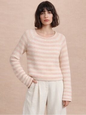 J. Crew Mohair Blend Striped Sweater Size Small